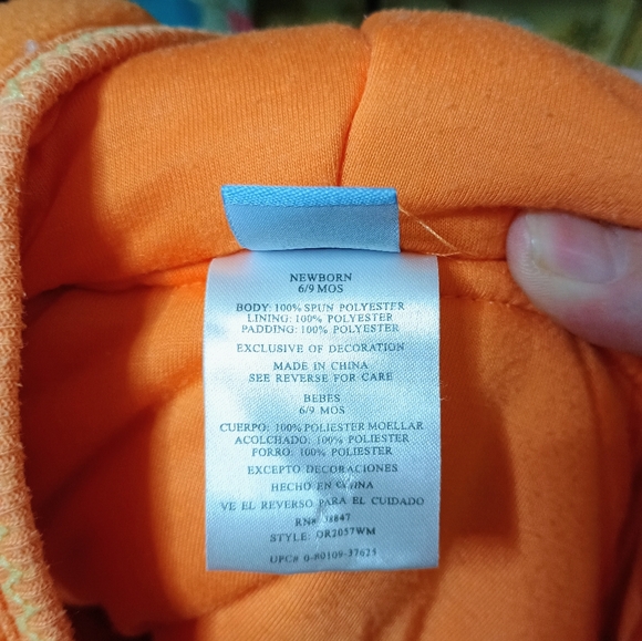 DISNEY WINNIE THE POOH INFANT TIGGER ONE PIECE 6-9 MONTHS - Picture 4 of 4